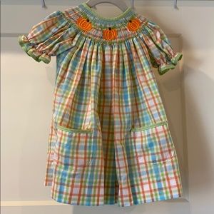 Shrimp and Grits smocked dress